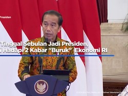 Video: Tinggal Sebulan Jadi Presiden, Jokowi Hadapi 2 Kabar "Buruk"