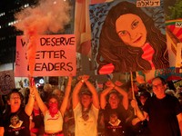 Potret Amukan Warga Israel yang Muak ke Netanyahu, Serbu Tel Aviv