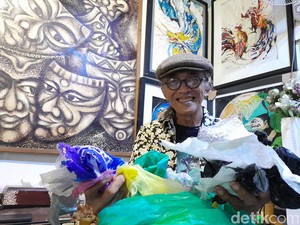 Cinta Ibu dalam Sepotong Lukisan
