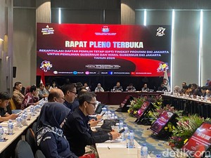 KPU DKI Tetapkan DPT Pilkada Jakarta 8.214.007 Jiwa, Ada 14.835 TPS