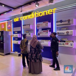 Banjir Diskon, Pengunjung Transmart Beli Air Cooler Rp1,4 Juta Aja!
