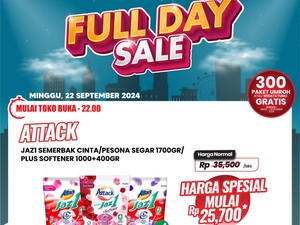 Merapat! Sabun Cuci Dijamin Murah Meriah di Transmart Full Day Sale