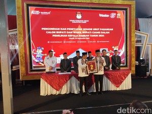 Herdiat-Yana Nomor Urut 2 Lawan Kotak Kosong di Pilbup Ciamis