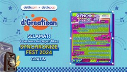 Selamat! Ini Pemenang Kuis Tiket Synchronize Fest 2024 dari detikpop