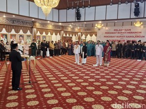 Lantik 2 Pj Bupati, Al Haris Ingatkan soal Netralitas ASN Jelang Pilkada