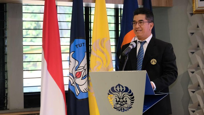 Heri Hermansyah resmi terpilih menjadi rektor Universitas Indonesia (UI). (Dok. UI)