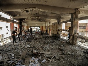 Israel Serang Sekolah Tempat Pengungsian di Gaza, 15 Orang Tewas