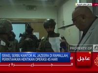 Video: Israel Serbu Kantor Al Jazeera, Minta Setop Operasi 45 Hari
