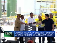 Video: Jokowi Resmikan Smelter Tembaga Amman Mineral di Sumbawa Barat