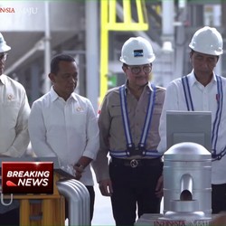 Video: Jokowi Resmikan Smelter Tembaga Single Line Terbesar di Dunia
