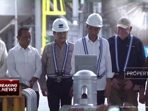 Video: Jokowi Resmikan Smelter Tembaga Single Line Terbesar di Dunia