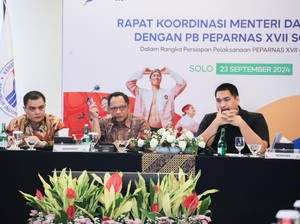 Mendagri Gelar Rakor untuk Matangkan Persiapan Peparnas XVII Solo 2024