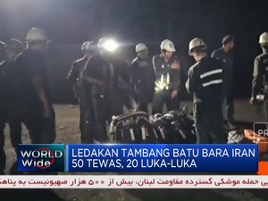 Video: Ledakan Tambang Batu Bara Iran 50 Tewas, 20 Luka-Luka