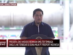 Video: Pabrik Tembaga Freeport Beroperasi, Ini Kata Erick Thohir