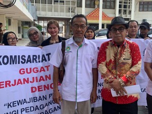 Pedagang Pasar 16 Ilir Palembang Gugat PT BCR, Namun Sidang Perdana Ditunda