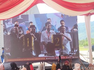 Bustami-Fadhil Nomor Urut 1 di Pilgub Aceh, Mualem-Dek Fad Nomor 2
