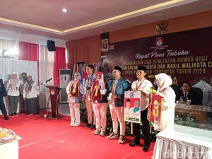 Makna Nomor Urut Paslon di Pilwalkot Cirebon, dari Victory hingga Metal