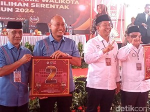 Nomor Urut Pilkada Lubuklinggau: Rodi-Imam 1, Rachmat-Rustam 2