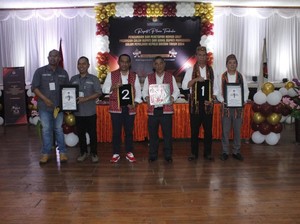 KPU Tetapkan Nomor Urut 3 Paslon Pilbup Manggarai