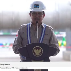 Top! Freeport Jadi Tambang Tembaga Hulu Hilir Terbesar di Dunia