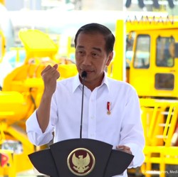 Jokowi Resmikan Smelter Tembaga Amman Mineral, Segini Produksinya