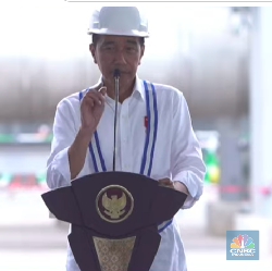 Sah! Jokowi Resmikan Produksi Katoda Tembaga Perdana Pabrik Raksasa RI
