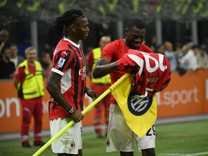 Rafael Leao dan Fofana Ejek Inter Usai Menang Derby Milan