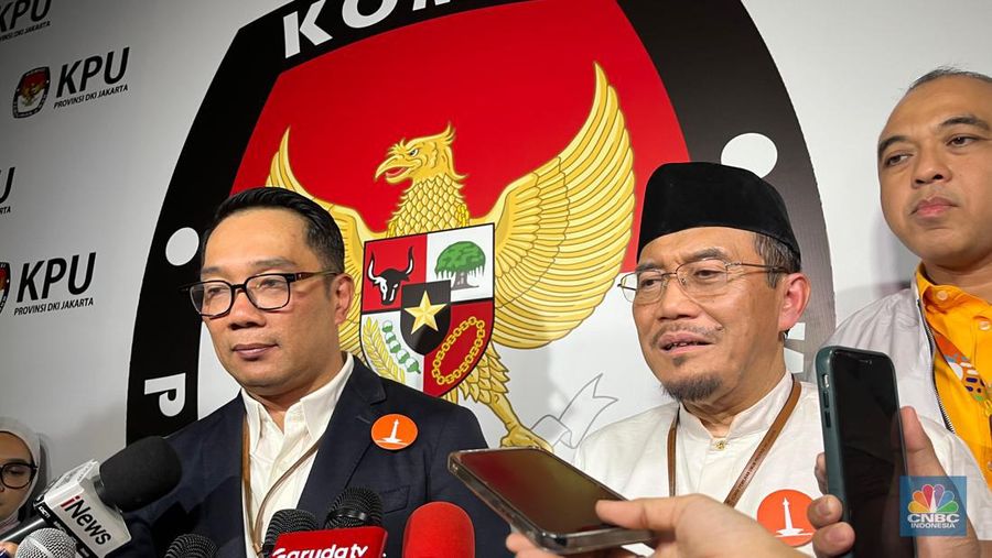 Ridwan Kamil - Suswono. (²©²ÊÍøÕ¾/Rindi Salsabilla)