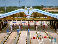 Potret Baru Tol 'Belah' Jambi-Palembang, Ada yang Siap Operasi Segera