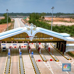 Jelang Lengser, Jokowi Dapat Kado Tol Baru Sumsel Tembus Jambi 15,4 Km