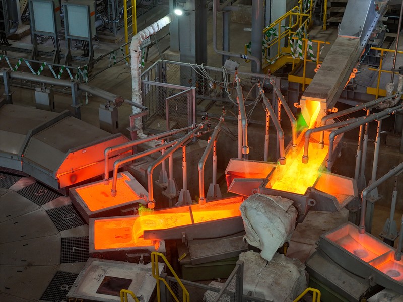 Smelter tembaga PT Freeport Indonesia di KEK JIIPE, Gresik, Jawa Timur. (Doc PT Freeport Indonesia)