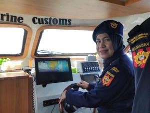 Sosok Nakhoda Banteng, Speedboat Andalan Srikandi Bea Cukai Patroli Laut