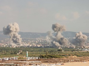 Israel Bombardir Hizbullah di Lebanon, 492 Orang Tewas-Ribuan Luka