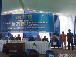 BNNP Sumsel Buru Bandar Narkoba yang Suruh Chairil Bawa 8,5 Kg Sabu ke Sumsel