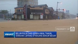 Video: Ishikawa Jepang Diterjang Banjir Besar, 6 Orang Tewas