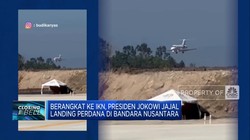 Video: Presiden Jokowi Jajal Landing Perdana di Bandara Nusantara
