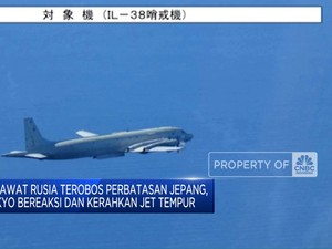 Video: Pesawat Rusia Terobos Perbatasan Jepang