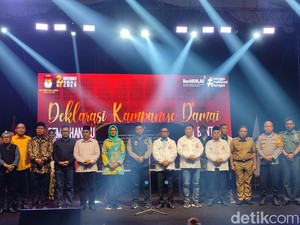 Airin-Ade dan Andra Soni-Dimyati Deklarasi Kampanye Damai Pilkada Banten