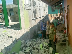 Gempa M 6,4 Gorontalo Terasa di Banggai Sulteng, 3 Masjid-Sekolah Rusak