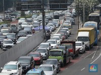 Hindari, Lalin di Jalan Ini Macet Total Efek Demo Hari Tani Nasional