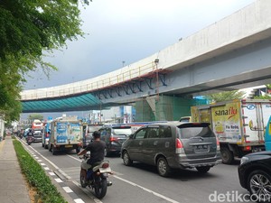 Progres Terkini Pembangunan LRT Jakarta ke Manggarai, Begini Penampakannya
