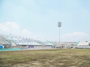 Penampakan Stadion Surajaya Lamongan Capai Progres 51 Persen
