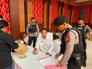 Pengundian Nomor Urut Paslon Pilwali Kota Blitar Berjalan Aman