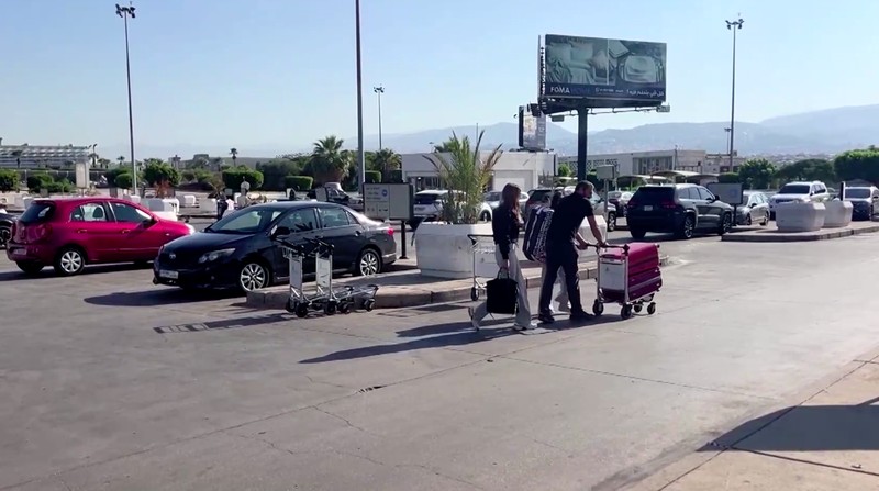 Sebanyak lebih dari 30 penerbangan dari dan menuju Beirut dibatalkan pada Selasa (24/9/2024), berdasarkan informasi dari situs web Bandara Internasional Rafic Hariri di Beirut, Lebanon. (Tangkapan Layar Video Reuters/BEIRUT - RAFIC HARIRI INTERNATIONAL AIRPORT WEBSITE)