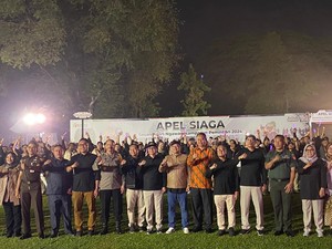 Bawaslu Jateng Gelar Apel Siaga di Prambanan, Siap Awasi Pilkada 2024