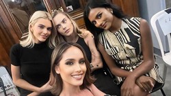 Momen Akrab Cinta Laura dan Kendall Jenner di Paris, Pamer Selfie Bareng