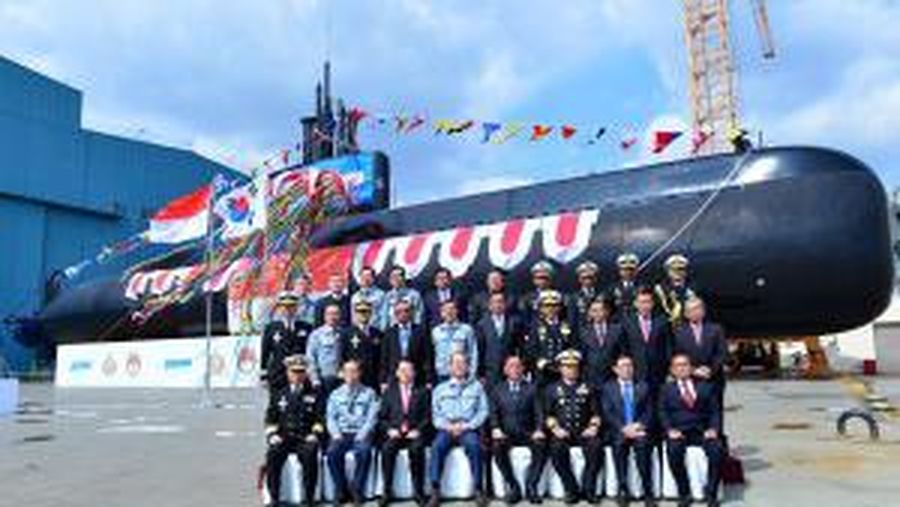 Kapal selam DSME 209/1400. (Dok. kemhan.go.id)