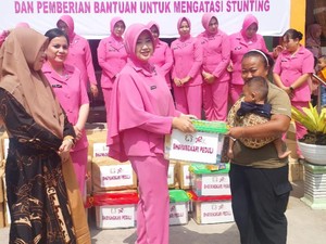 Bhayangkari Dumai Gandeng PKK-Dinkes Pelatihan Gizi demi Cegah Stunting