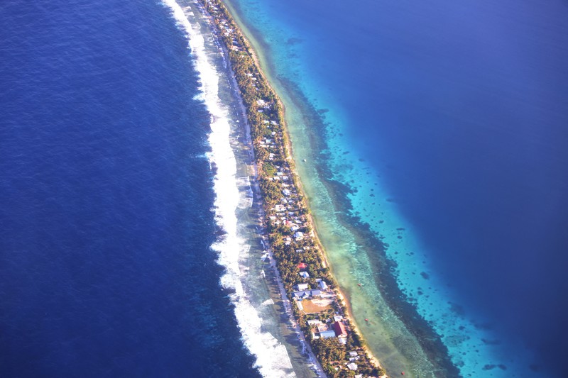 Negara Tuvalu terancam menghilang akibat abrasi air laut. (REUTERS/Kirsty Needham) Negara Tuvalu terancam menghilang akibat abrasi air laut. (REUTERS/Kirsty Needham)
