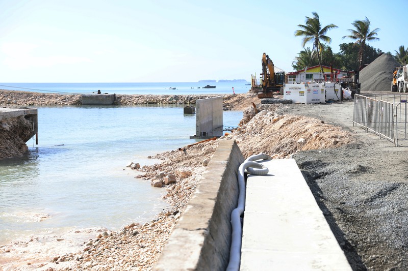 Negara Tuvalu terancam menghilang akibat abrasi air laut. (REUTERS/Kirsty Needham)